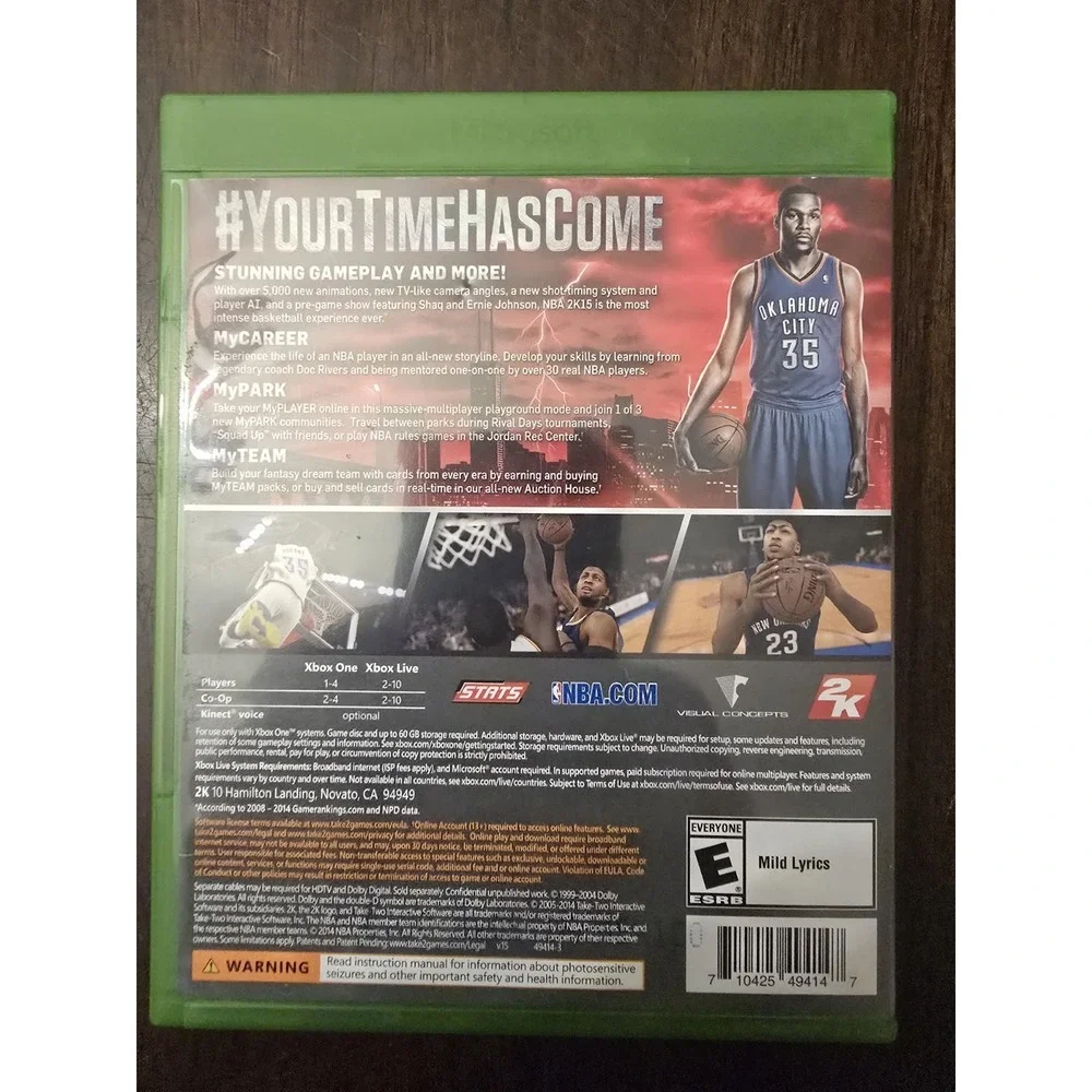 N/A nba 2k15